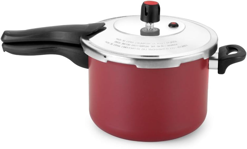 PANELA DE PRESSÃO FECHAMENTO EXTERNO TURBO QUALITY 4,5L AA VERMELHO