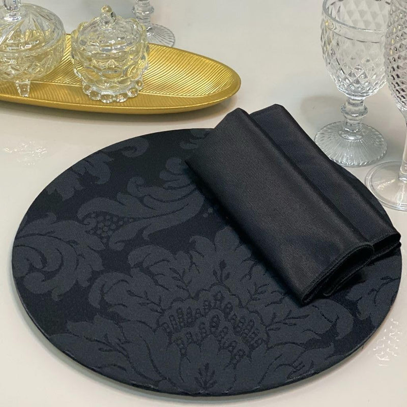 Especial Mesa Posta Black 04 lugares - OFERTA ESPECIAL