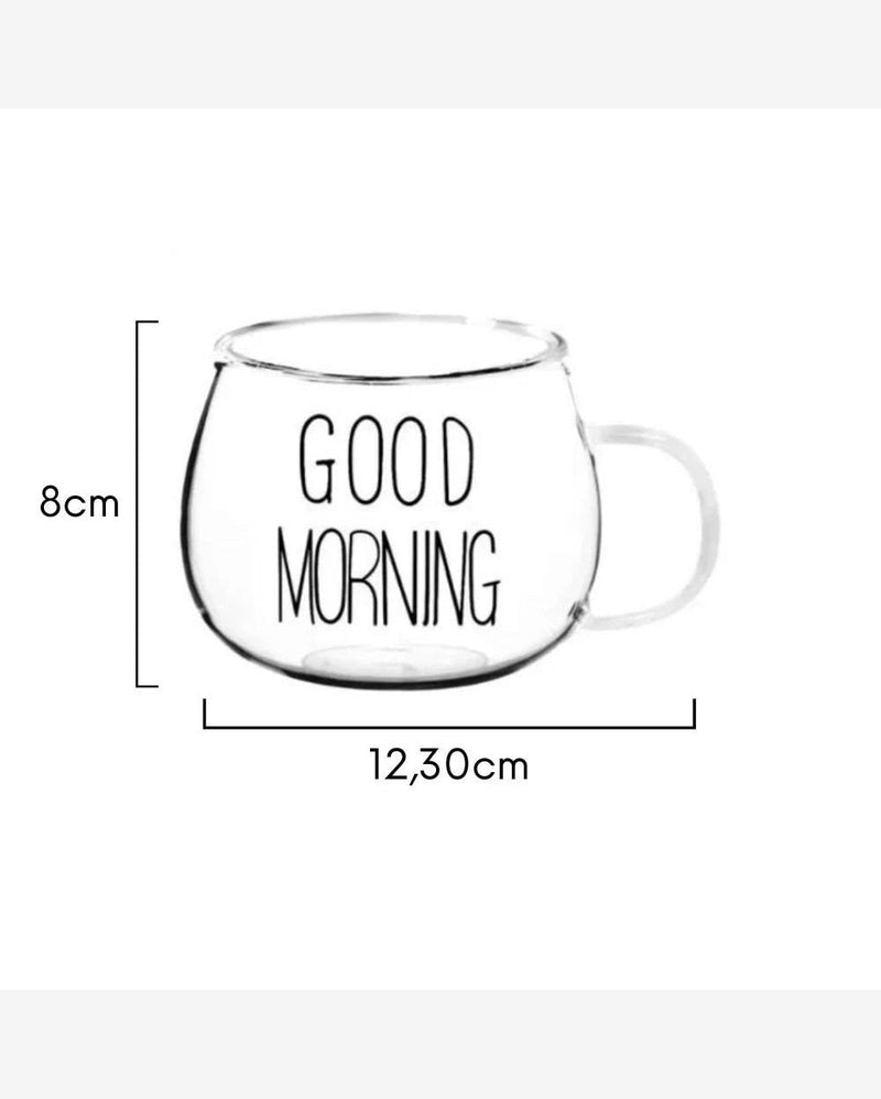 Jogo de 2 Canecas Good Morning 380ml